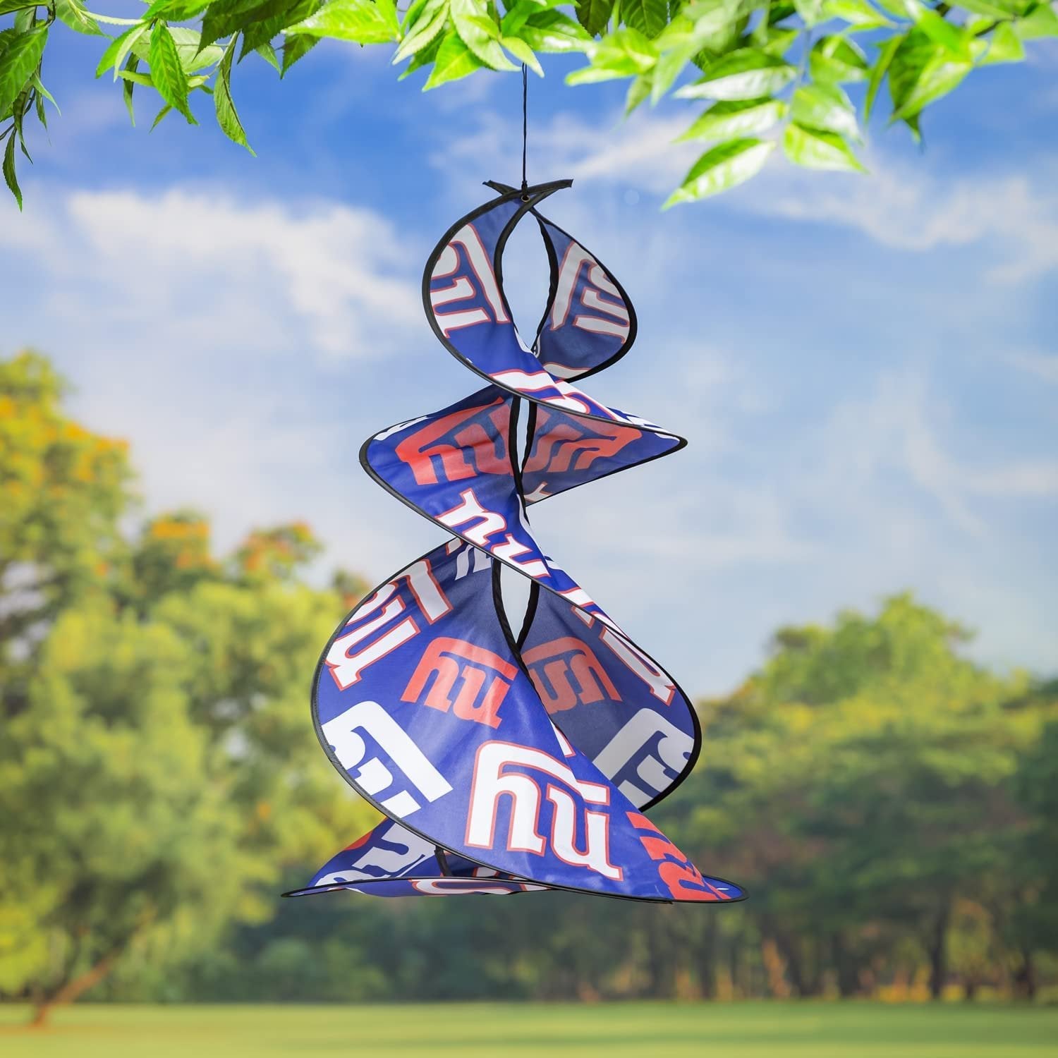 New York Giants Flag Banner Wind Twister Spinner Outdoor