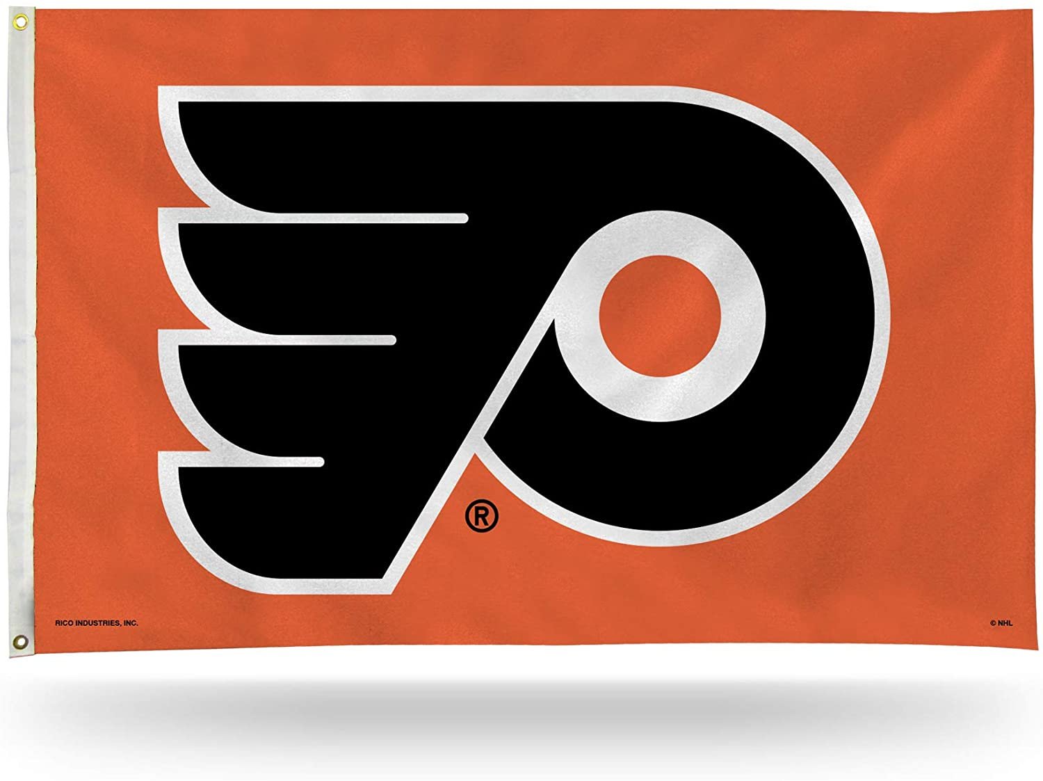 Philadelphia Flyers Premium 3x5 Feet Flag Banner, Logo Design, Metal Grommets, Outdoor Use, Single Sided