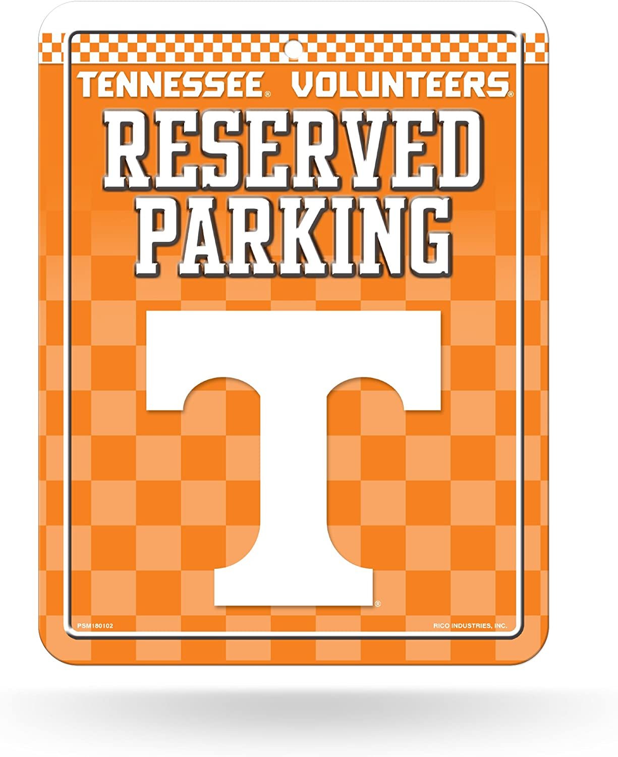 Tennessee Volunteers Metal Parking Sign