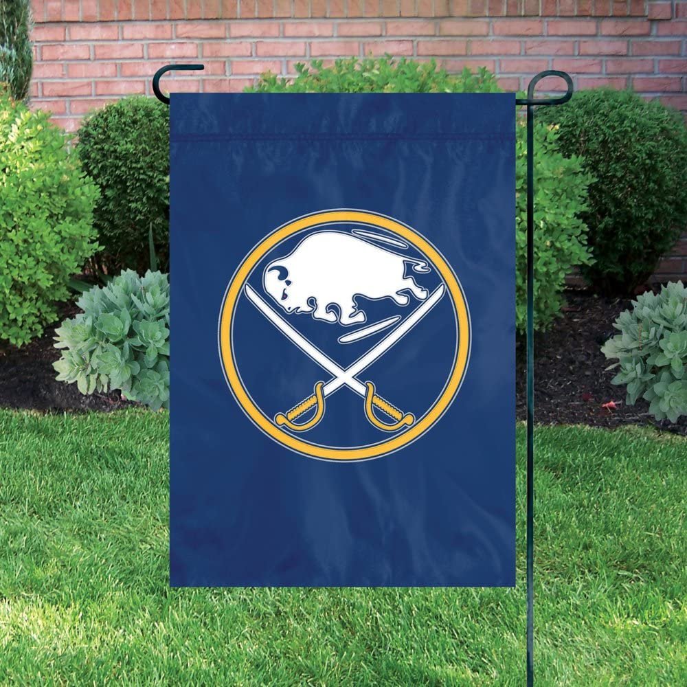 Buffalo Sabres Premium Garden Flag Banner, Embroidered, 13x18 Inch