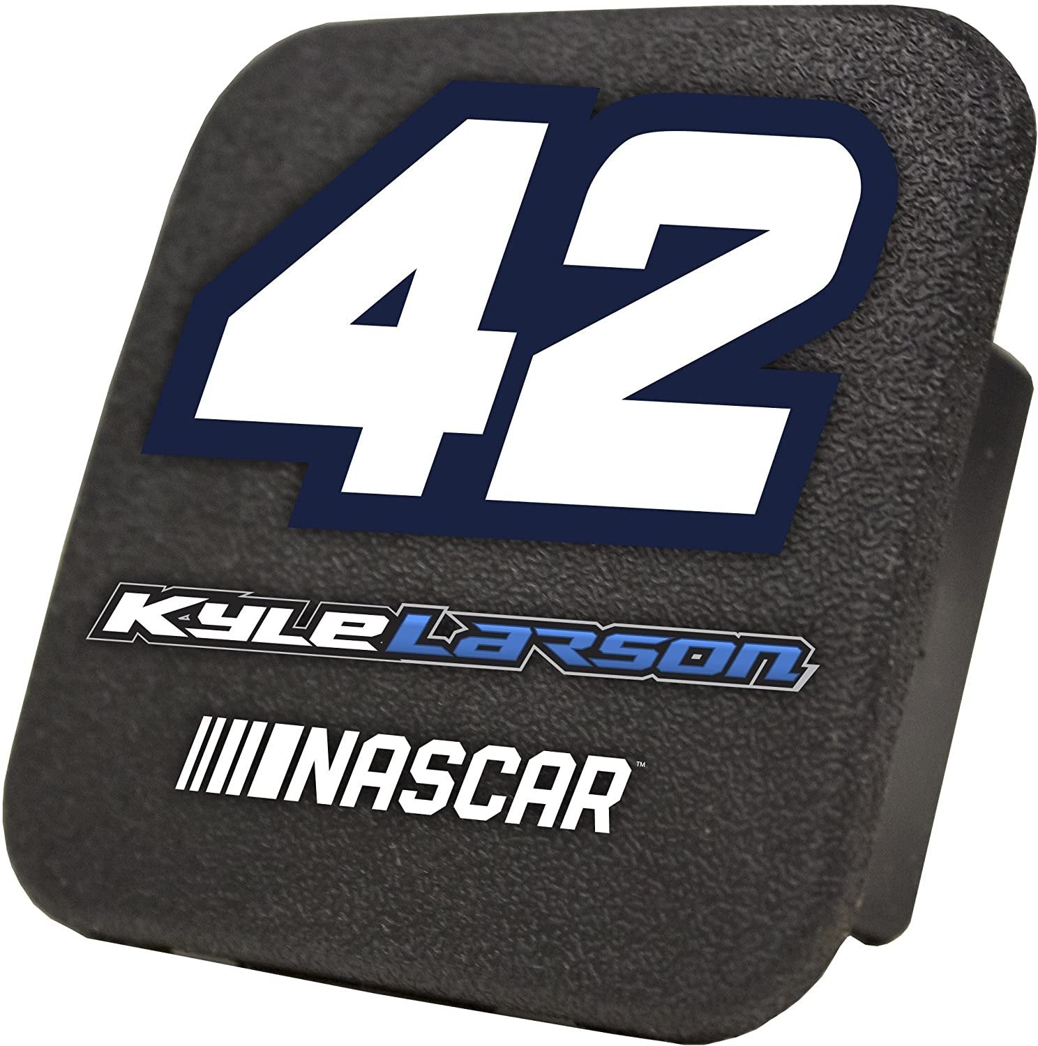 Kyle Larson #42 Rigid Rubber Plastic Hitch Cover Plug Bumper Trailer Auto Nascar Racing