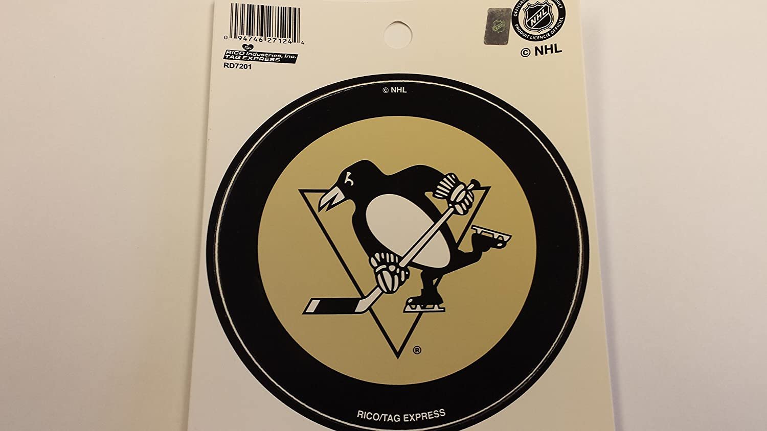 Pittsburgh Penguins 4" Round Decal