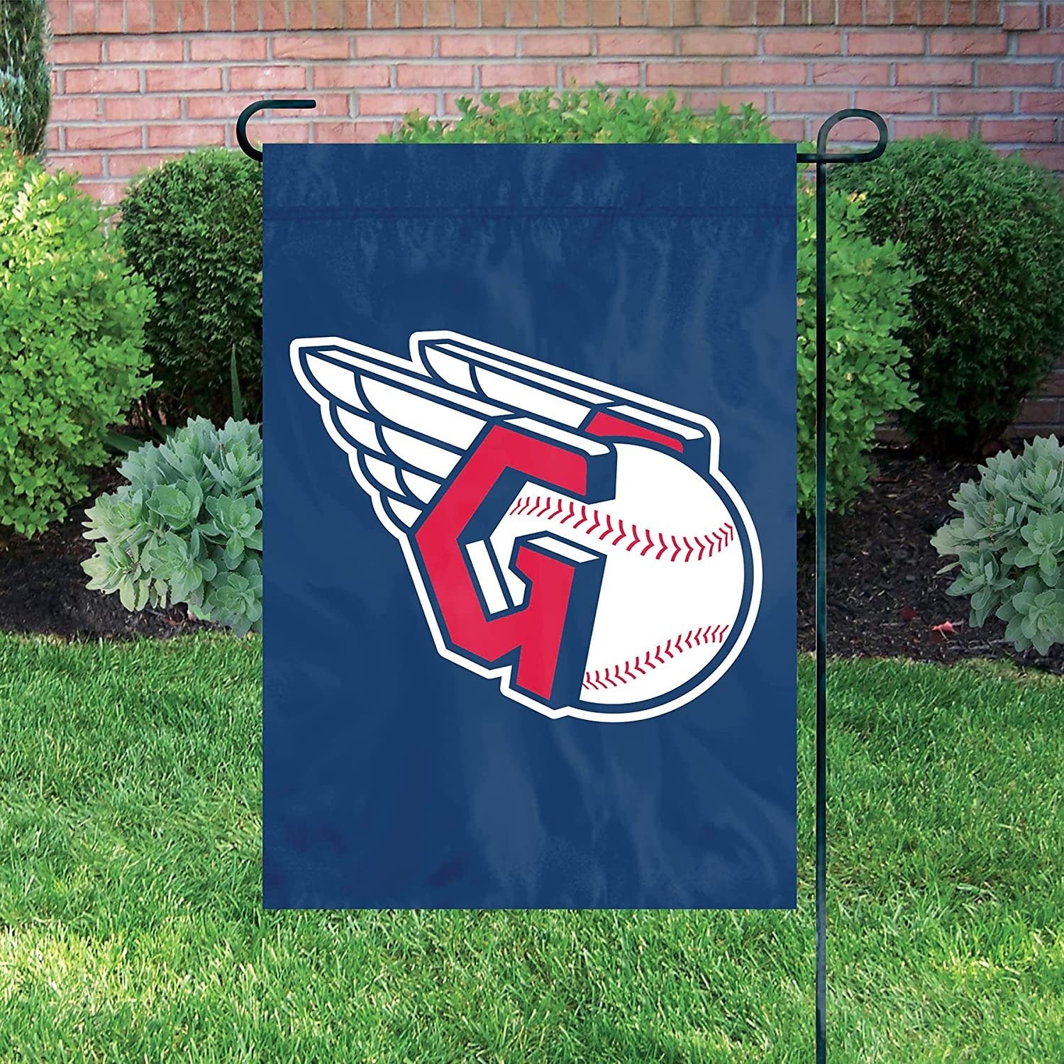 Cleveland Guardians Premium Garden Flag Banner Applique Embroidered 12.5x18 Inch