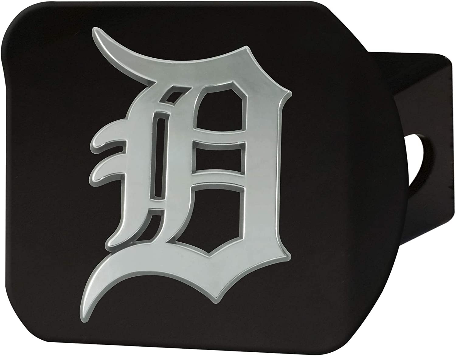 FANMATS 26579 MLB - Detroit Tigers Hitch Cover - Black