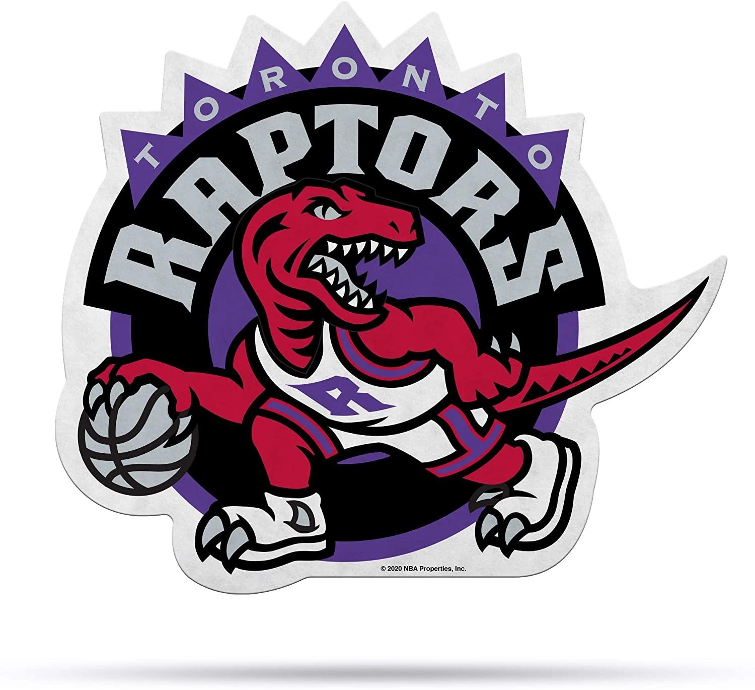 Toronto Raptors 18" Retro Logo Pennant Soft Felt