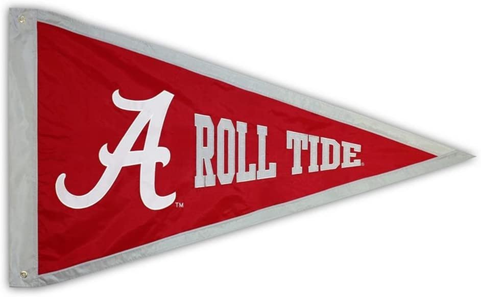 University of Alabama Crimson Tide 3x5 feet Flag Banner Pennant Style Embroidered