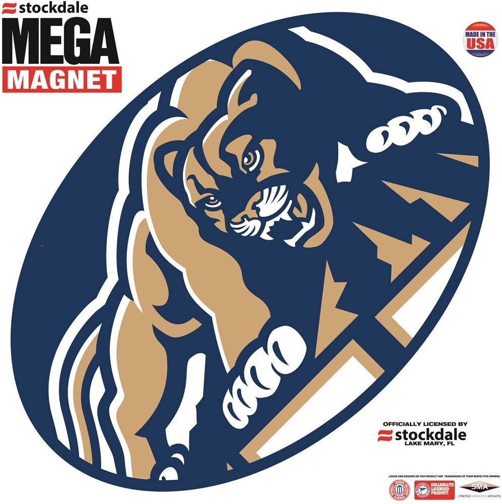 Brigham Young University Cougars BYU Heavy Duty Magnet Logo Design, Auto Home, 12 Inch