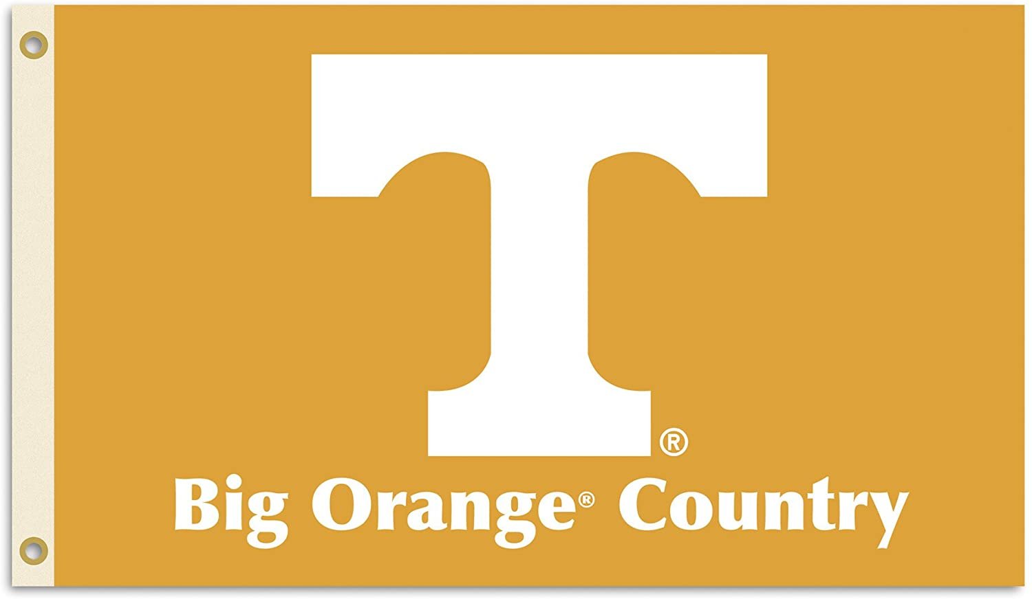 University of Tennessee Volunteers Premium 3x5 Feet Flag Banner, Country Design, Metal Grommets, Outdoor Use, Single Sided