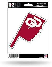 University of Oklahoma Sooners 5 Inch Sticker Decal, Home State Design, Flat Vinyl, Full Adhesive Backing