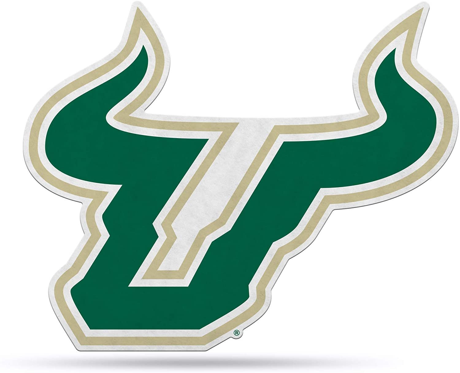 South Florida Bulls USF Pennant Primary Logo 18 Inch Soft Felt University of