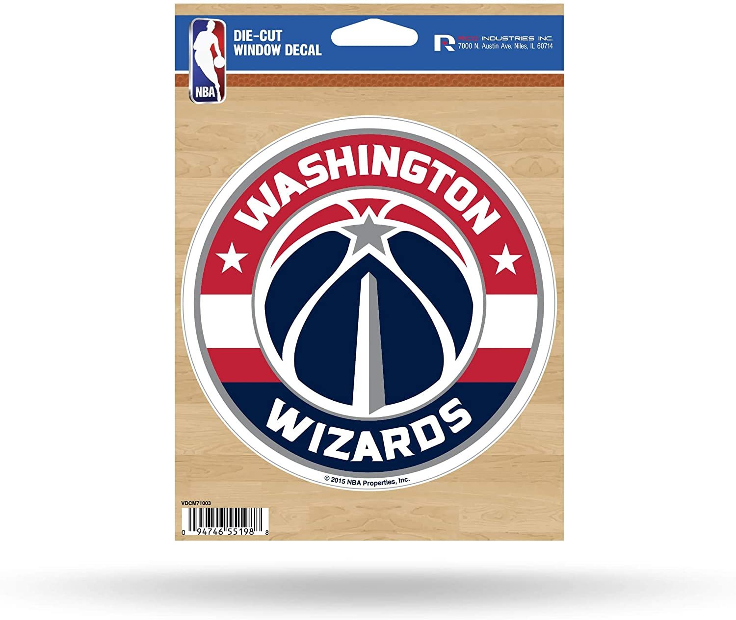 Washington Wizards 5 Inch Decal Sticker Die Cut Flat Vinyl