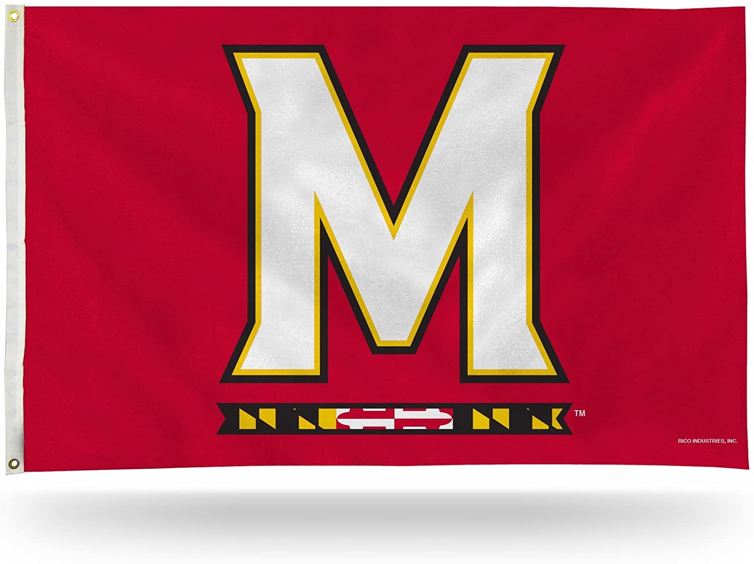 Maryland Terrapins Premium 3x5 Foot Flag Banner with Metal Grommets University of