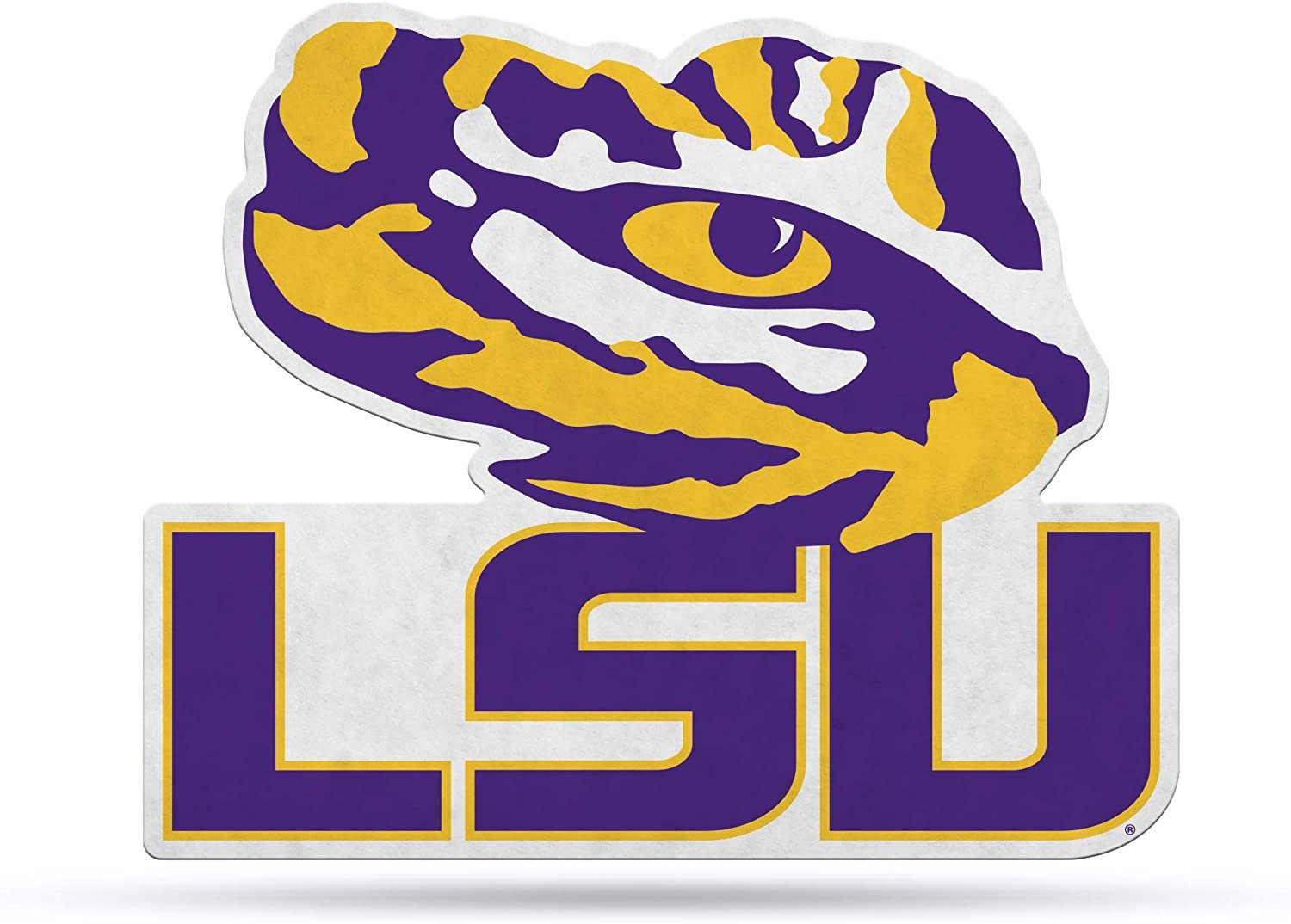 LSU Tigers Pennant  Primary Logo 18 Inch Soft Felt Louisiana State University