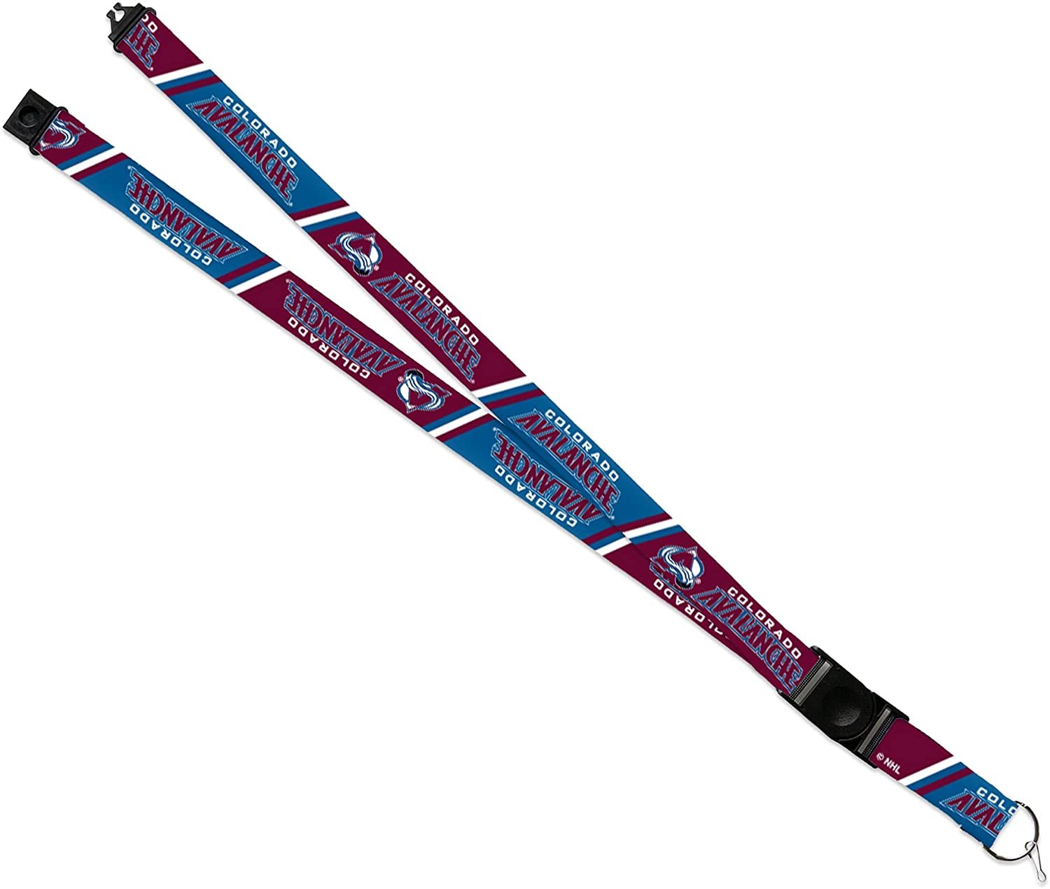 Colorado Avalanche Lanyard Keychain Safety Breakaway Double Sided