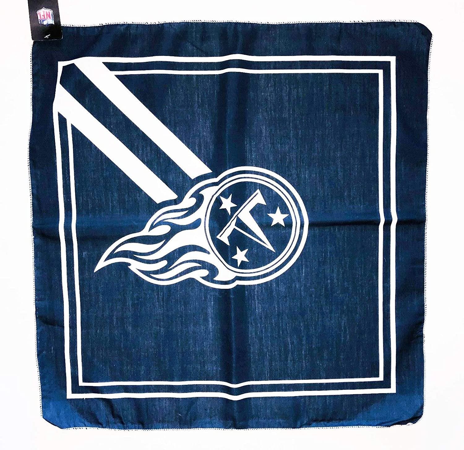 Tennessee Titans Bandana, Traditional Design, 21x21 Inch