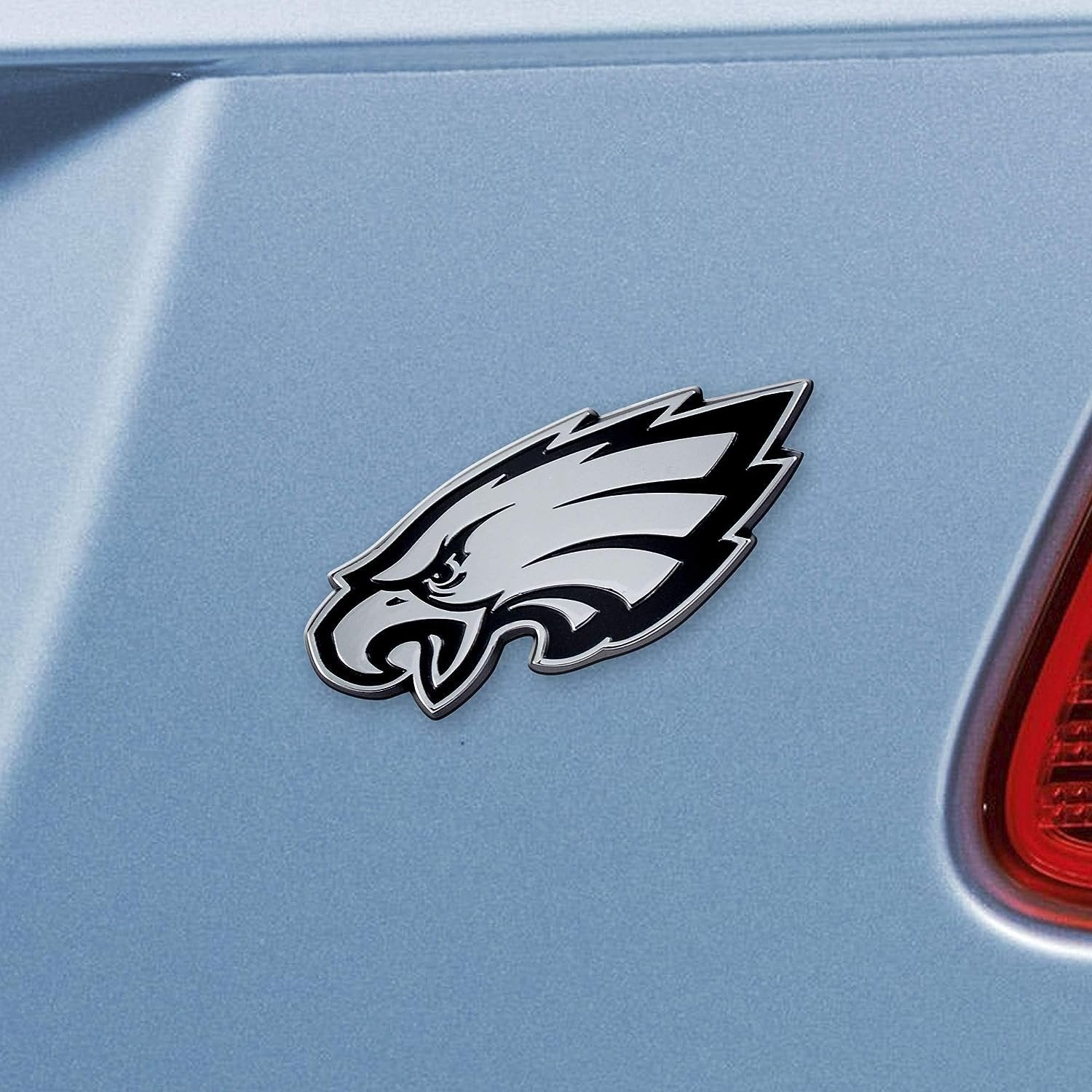 Philadelphia Eagles Solid Metal Raised Auto Emblem Decal Adhesive Backing
