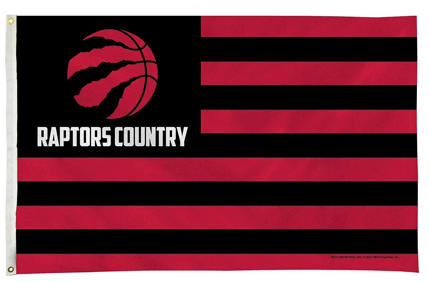 Toronto Raptors Flag Banner 3x5 Country Design Premium with Metal Grommets Outdoor House Basketball