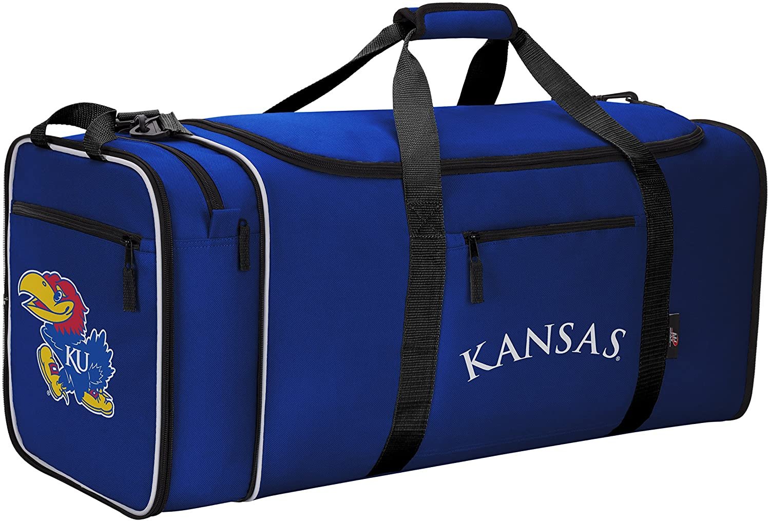 University of Kansas Jayhawks Duffel Bag 28 Inch Steal Design