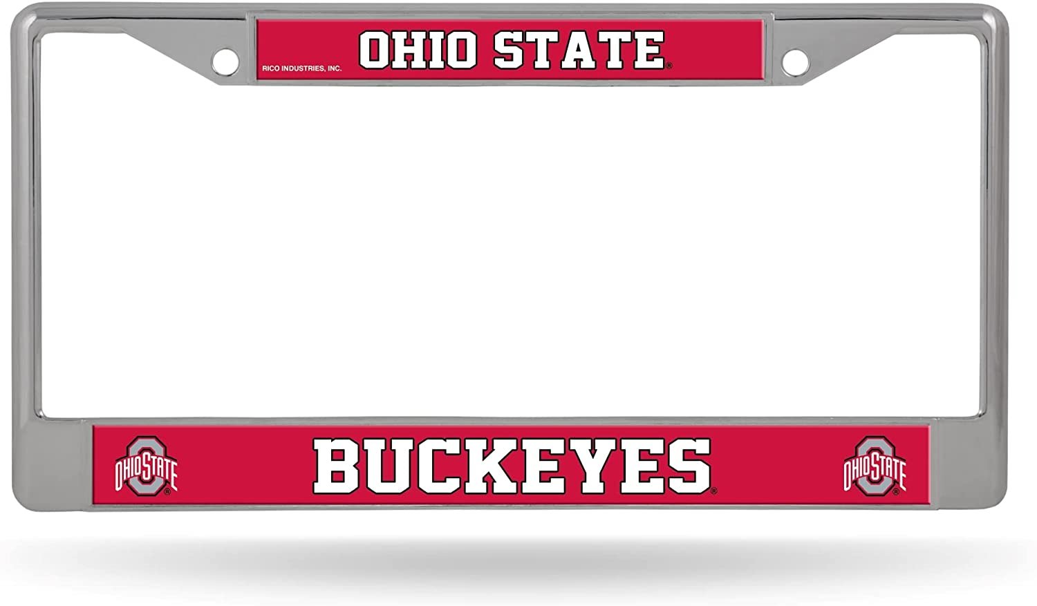 Ohio State Buckeyes Metal License Plate Frame Tag Cover University