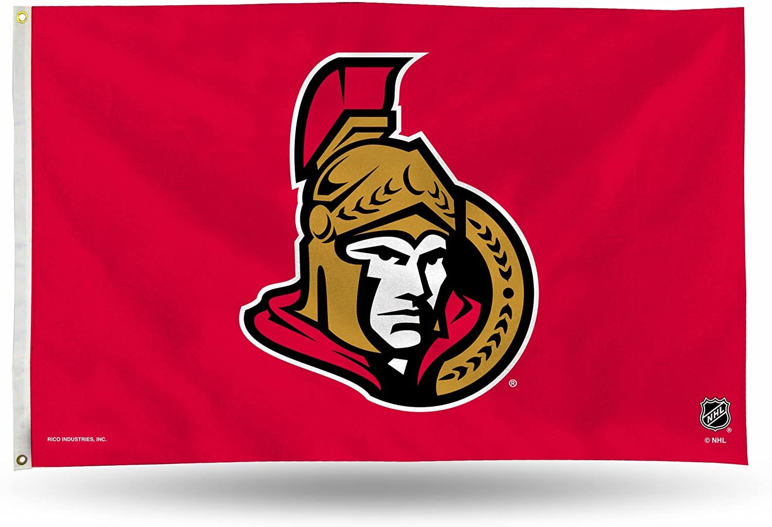 Ottawa Senators Premium 3x5 Feet Flag Banner, Logo Design, Metal Grommets, Outdoor Use, Single Sided