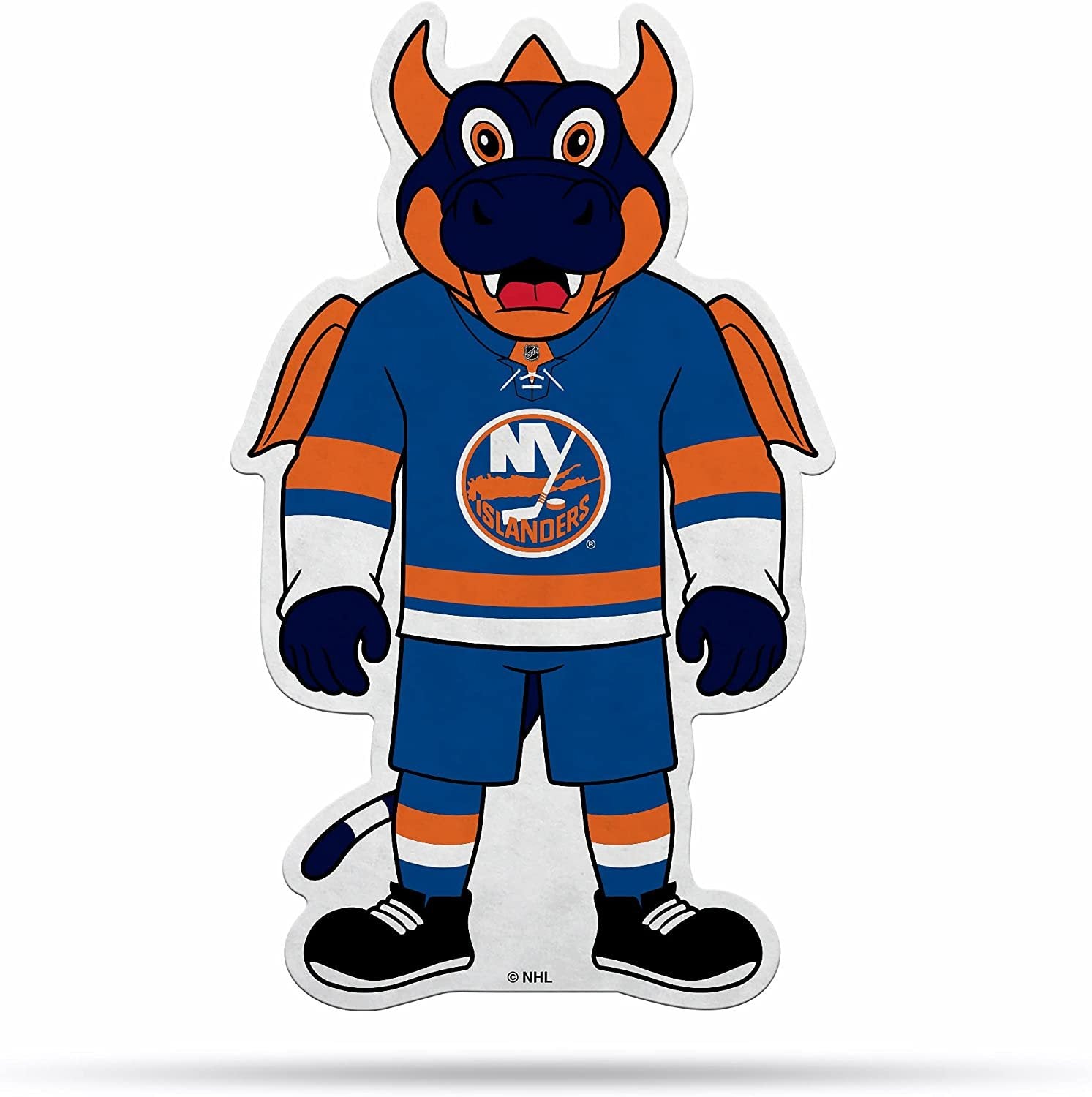 New York Islanders MASCOT Design Pennant Soft Felt 18 Inch